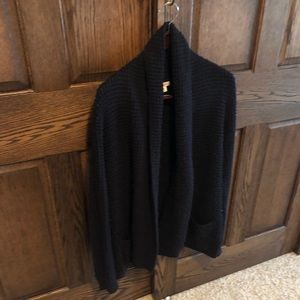 Cozy black long Merona cardigan sweater